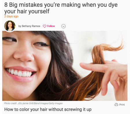 8 Big Mistakes You're Making When You Dye Your Hair Yourself